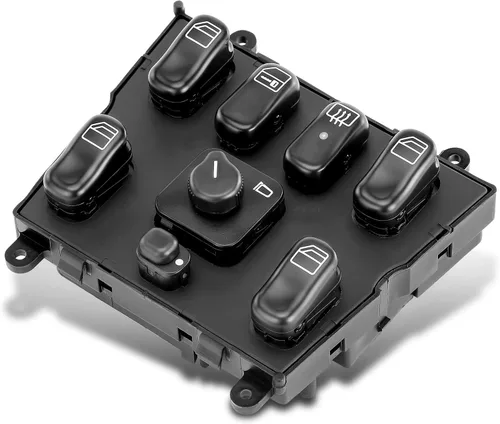 Vista 9 de A-Premium Left Driver Master - Interruptor de ventana eléctrico compatible con Mercedes-Benz W163 ML320 1998-2003 ML430 ML500 ML55 AMG, repuesto #