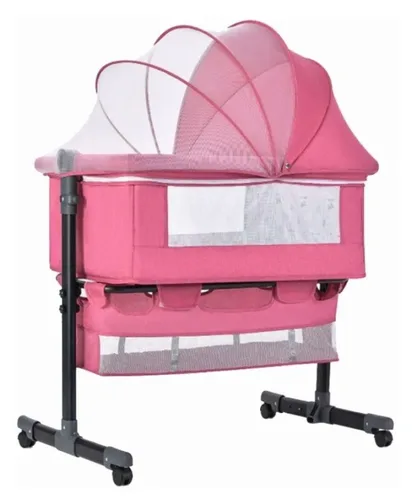 Vista 3 de CUNA BEBES CON COLCHONETA ESTILO COLECHO PREMIUM MODELO 2026