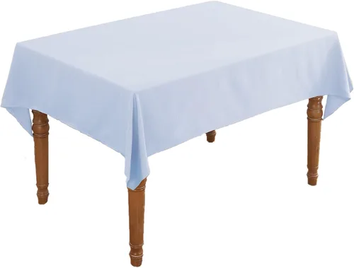 Vista 7 de IOFRYION Mantel redondo texturizado, resistente a las arrugas y a las manchas, mantel de poliéster resistente al agua, mantel de mesa de granja