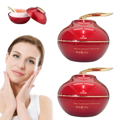 Vista 8 de Crema de sangre de dragón real de retinol, crema de sangre de dragón para mujeres, humectante facial de retinol, crema facial hidratante, crema