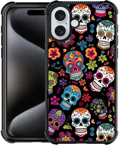 Vista 399 de Funda compatible con iPhone 8, a prueba de golpes, antiarañazos, bandera de ciervos de cola blanca de grano de madera estadounidense