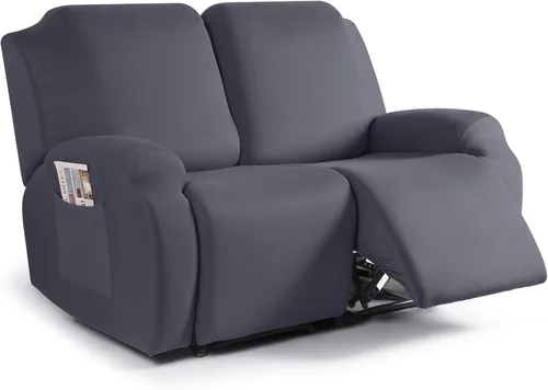 Vista 39 de TAOCOCO Fundas Elásticas para Sillones Reclinables de 3 Piezas Fundas Sólidas para Muebles Funda para Sillón Reclinable Fundas Deslizables