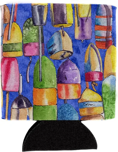 Vista 10 de Caroline's Treasures 8658CC - Funda plegable para bebidas o botellas, contenedor plegable con aislamiento para latas o botellas, multicolor Shells