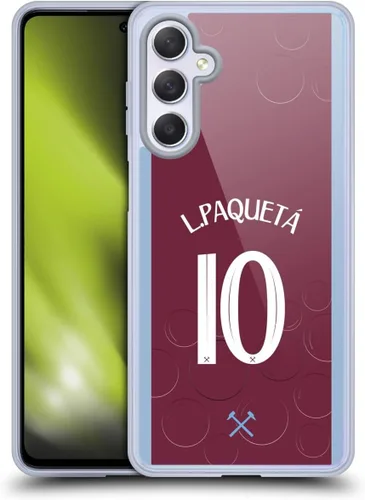 Vista 102 de Head Case Designs Officially Licensed West Ham United FC James Ward-Prowse 2023/24 Players Home Kit Gel Case [Military Grade Protection] Compatible