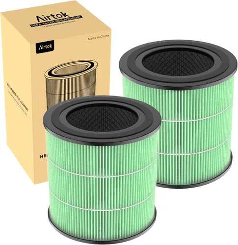Vista 10 de AIRTOK Filtros de repuesto para purificador de aire AP0601, filtro HEPA de alta eficiencia 4 en 1 (paquete de 2)