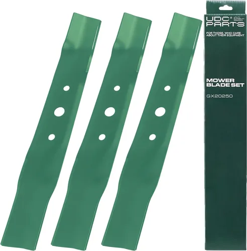 Vista 40 de UDC Parts 103-6401 Hojas de cortadora para Exmark de 48 pulgadas 103-6401-S 103-6381-S 103-6381 103-6391-S 103-6391 103-6396 103-6396-S Lazer Z Turf