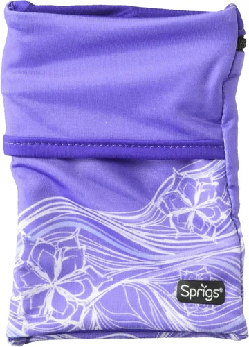 Vista 13 de Sprigs Banjees Cartera de Muñeca de 2 Bolsillos/Banda de Muñeca/Bolsillo de Muñeca para Viajar, Caminar y Correr. Bolsa Cartera que Contiene