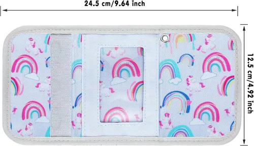 Vista 4 de Hapycat Cartera infantil para niñas Unicornio-Gery