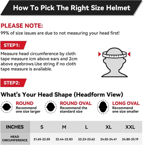 Vista 3 de Casco de motocicleta de cara completa para adultos, hombres y mujeres, casco de carreras aprobado por el DOT, casco de carreras de bicicleta