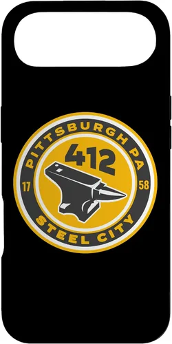 Vista 27 de Pittsburgh Steel City 412 Case for iPhone 16