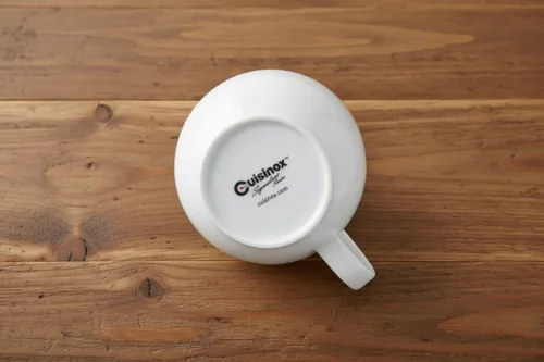 Vista 10 de Cusinox - Juego de tazas de café expreso de porcelana blanca para café expreso, 2 onzas