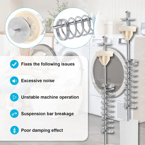 Vista 4 de 420952P Kit de barra de soporte de arandela para modelos compatibles con Fisher & Paykel (paquete de 4)