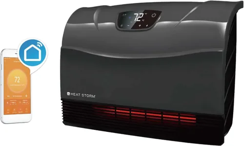 Vista 14 de Heat Storm - Calentador infrarrojo HS-1500-PHX-WIFI Gris