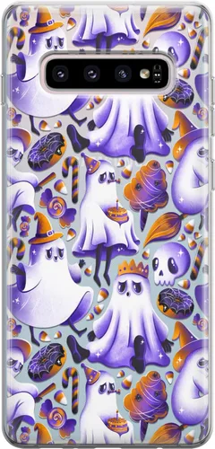 Vista 14 de Funda de teléfono compatible con Samsung Galaxy S25 S24 S23 Ultra S22 Plus S21 FE S20 Note 20 Flexible a prueba de golpes Día de los Muertos