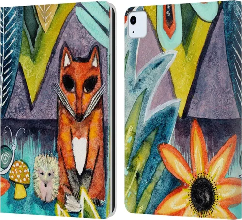 Vista 11 de Head Case Designs Wyanne - Funda de piel con licencia oficial de Wyanne Blue Watercolour Bear Animals 2, compatible con Apple iPad 10.2