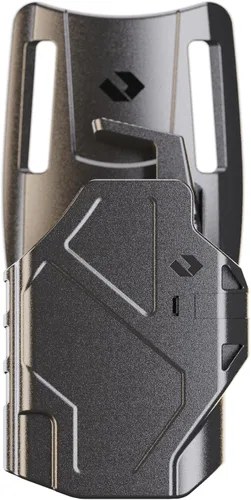Vista 9 de Orpaz Delta G45 Funda de rodamiento de luz compatible con funda Glock 45 con luz, adaptador modular de linterna de nivel II y tapa protectora