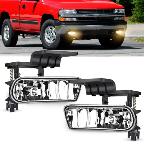 Vista 9 de Nilight - Conjunto de luz antiniebla compatible con Chevy Silverado 1500 2019-2023 Chevy Silverado 2500HD 3500HD 3500HD 2021 2022 2023 2021 2022
