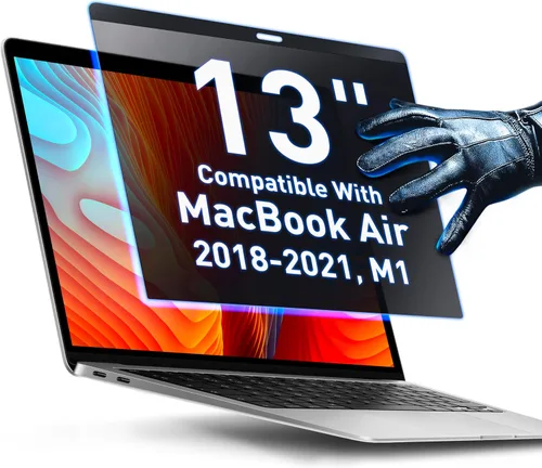 Vista 35 de Pantalla magnética de privacidad compatible con MacBook Pro de 13 pulgadas 2016, 2017, 2018, 2019, 2020, 2021, 2022, 2023, M1, M2 protector