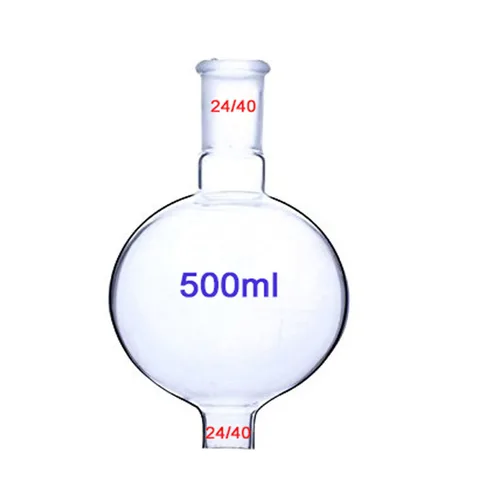 Vista 4 de 25pcs nueva aceite esencial de laboratorio destilación, cristalería de vapor Kits Destilador de agua purificador w/separadores embudo