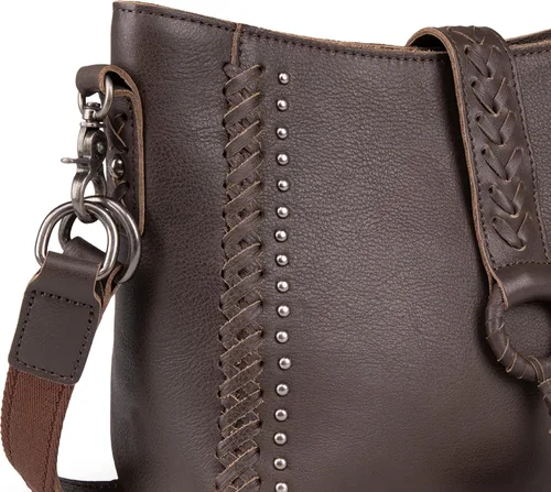 Vista 4 de Montana West Hobo Purse Western Satchel Shoulder Bags for Women Genuine Leather Crossbody