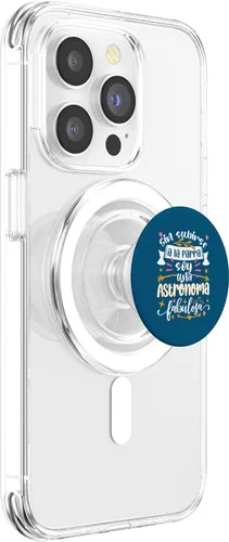 Vista 3 de Una Astrónoma Fabulosa Divertida Mujer Regalos Astronomía PopSockets MagSafe PopGrip para iPhone