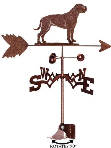 Vista 2 de SWEN Products Cane Corso - Veleta para perro (montaje ajustable incluido)