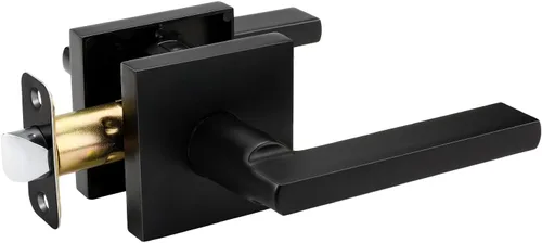 Vista 65 de Goldenwarm Manijas de puerta de oro cepillado para interiores, manijas