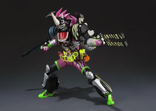 Vista 5 de Bandai Tamashii Nations S.H. Figuarts Kamen Rider Ex-Aid Hunter Acción Gamer Nivel 5 "Kamen Rider Ex-Aid" Figura de acción