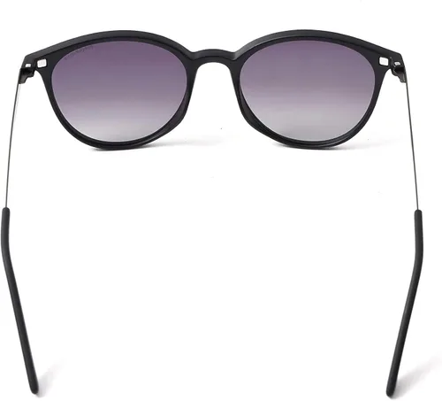 Vista 5 de Eyedventure - Gafas de sol redondas para mujer, estilo retro con ojos de gato, protección polarizada UV400, Rx