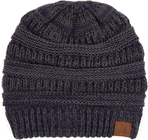 Vista 153 de C.C Trendy Warm Chunky Soft Stretch Cable Knit Beanie