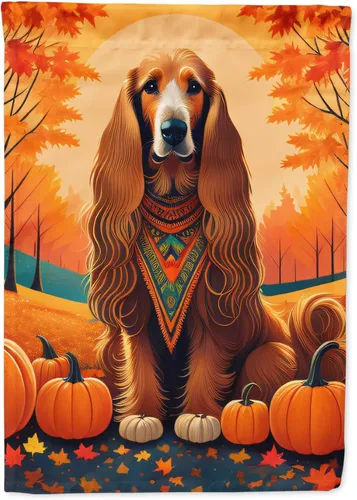 Vista 81 de Caroline's Treasures DAC1001GF Affenpinscher - Bandera decorativa para jardín de otoño, decoración para patio exterior, patio, parterres