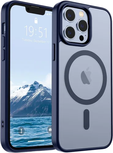 Vista 76 de SUPFINE Funda magnética para iPhone SE 2022 (3ª)/2020 (2ª), iPhone 8 (compatible con MagSafe) (protección contra caídas de grado militar), funda