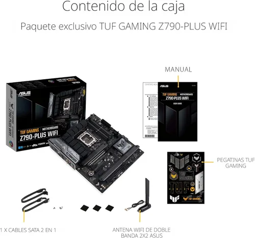 Vista 7 de ASUS TUF Gaming Z790-Plus WiFi LGA 1700