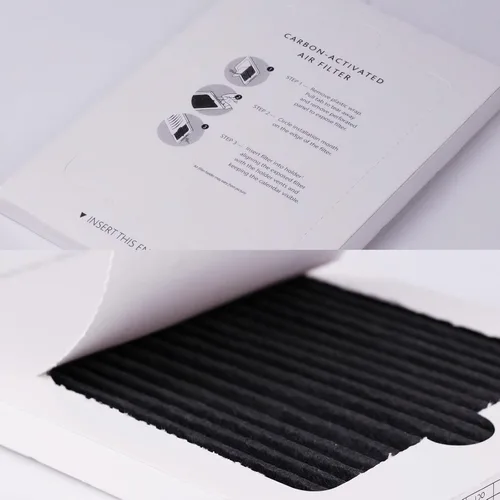 Vista 6 de Paquete de 3 filtros de aire para refrigerador Frigidaire PAULTRA Pure Air Ultra, filtro de aire EAFCBF compatible con Electrolux, reduce los olores