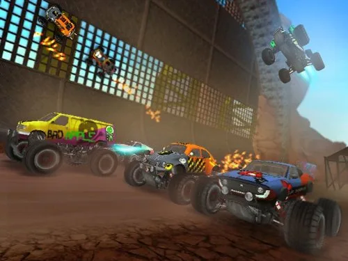 Vista 7 de Monster 4x4 Stunt Racer - Nintendo Wii
