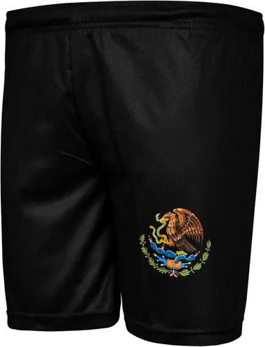 Vista 3 de Fury Mexico - Camiseta y pantalón corto de fútbol para niños y niñas, jóvenes para niños mexicanos
