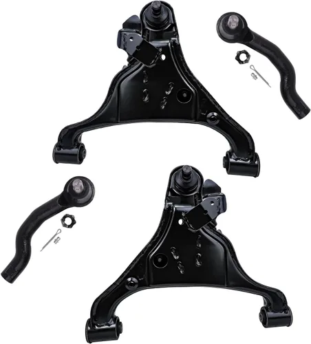 Vista 112 de Detroit Axle - Kit de brazos de control de extremo delantero para Acura 2004-2008 TSX 2003-2007 Honda Accord, 2 brazos de control inferiores, 2