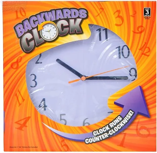 Vista 3 de Rhode Island Novelty Reloj hacia atrás de 9