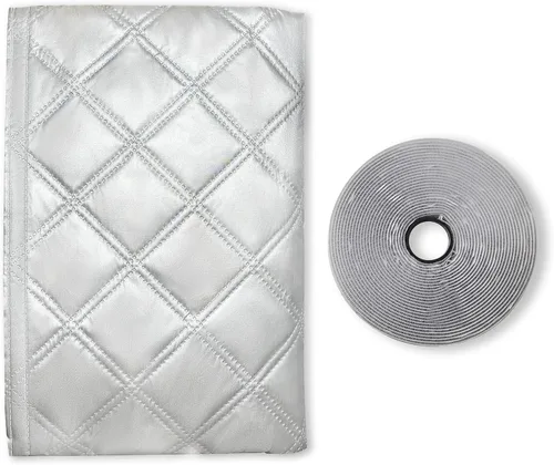 Vista 9 de FSEN Kit de sellado portátil para ventana de CA, barrera de ventana de alta resistencia con orificio ajustable, impermeable sin taladros y ajuste