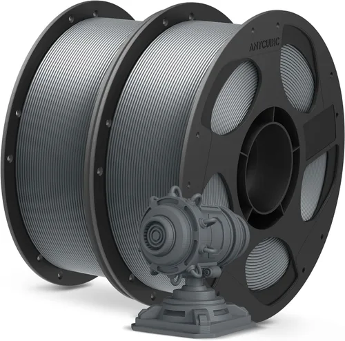 Vista 43 de ANYCUBIC Filamento PLA Plus (PLA+), paquete de filamento para impresora 3D de 0.069 in, alta dureza, precisión dimensional +/- 0.001 in, impresión