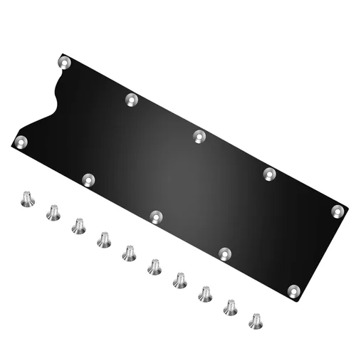 Vista 6 de LS Gen 3 Valley - Placa de cubierta con junta y sellos de perfil bajo, sensor de golpe de aluminio para LSX LS1 LM7 LR4 LQ4 LS6 L59 LQ9 LM4 L33