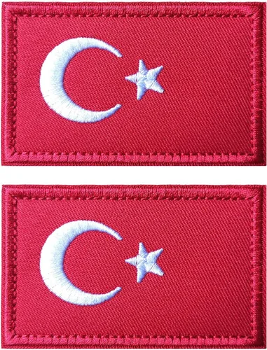 Vista 14 de 2 unidades AliPlus Parches de bandera de Afganistán bordados, parches tácticos militares de moral con gancho y bucle