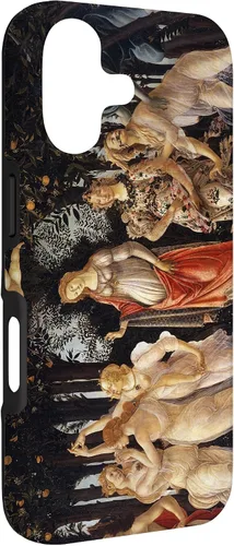 Vista 3 de Primavera (aka Spring) by Sandro Botticelli Renaissance Art Case for iPhone 17