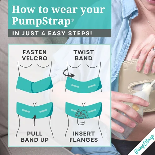 Vista 8 de Brasier de bombeo manos libres, brasier de extractor de leche para bombas de lactancia materna para mujeres, bustier de bombeo manos libres