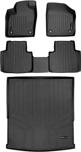 Vista 24 de MAXLINER Alfombrillas de ajuste personalizado para la primera fila Compatible con Volkswagen Arteon 2019-2024