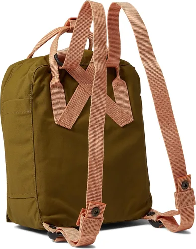Vista 2 de Fjallraven Kanken - Mini mochila para mujer, Verde follajearena de melocotón, Moderno o clásico