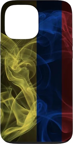 Vista 24 de Smoky Colombia Flag - Funda de orgullo colombiano para iPhone 17