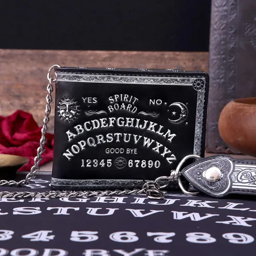 Vista 7 de Nemesis Now Spirit Board - Cartera Ouija en relieve color negro 73in 43in