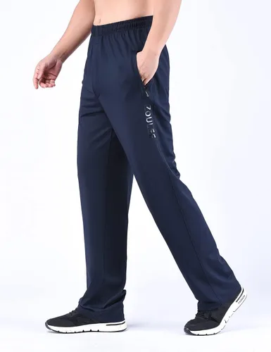 Vista 2 de Zoulee Nuevos pantalones deportivos con cremallera frontal para hombre