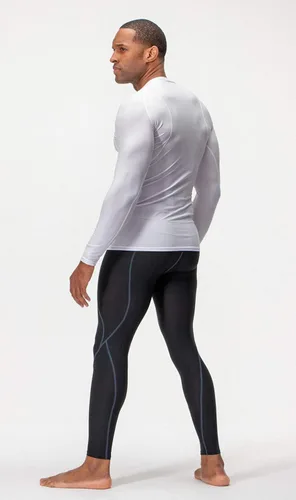 Vista 5 de DEVOPS 3 Pack Men's Athletic Long Sleeve Compression Shirts